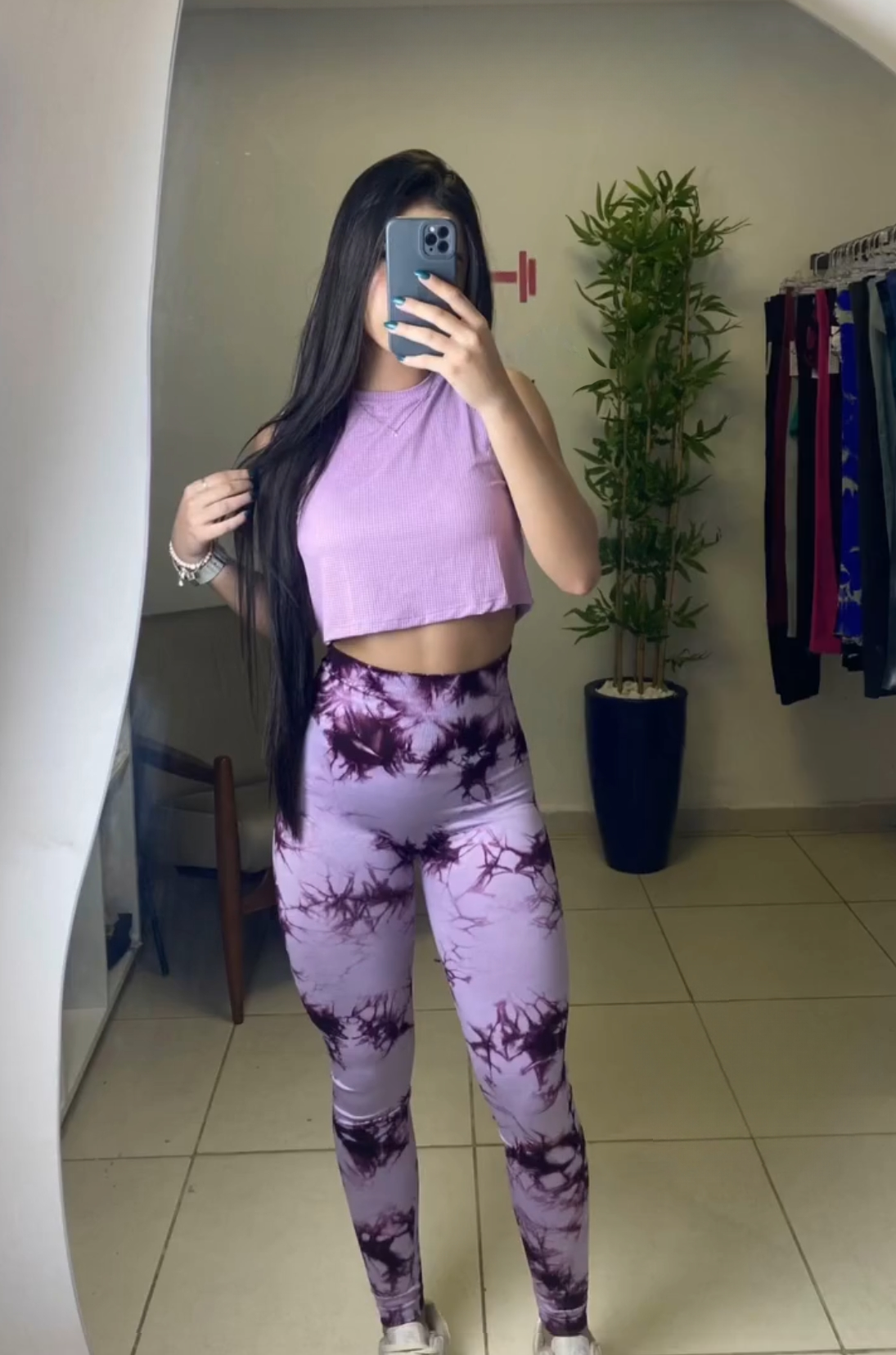 Conjunto Tie Dye Roxo